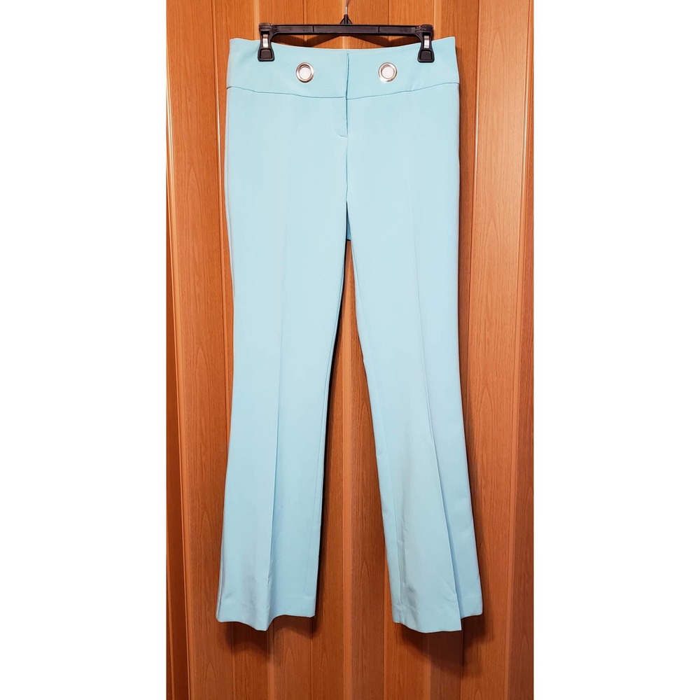 Caché size 4 baby blue casual pants